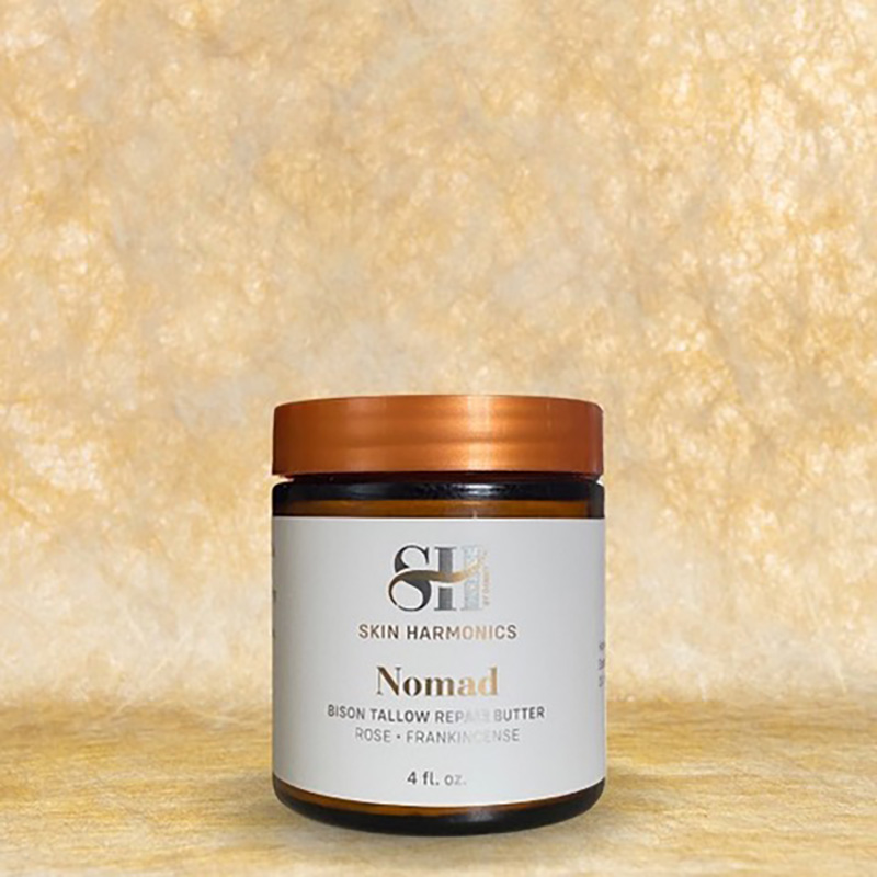 Nomad | Whipped Bison Tallow | Rose & Frankincense (4 oz)